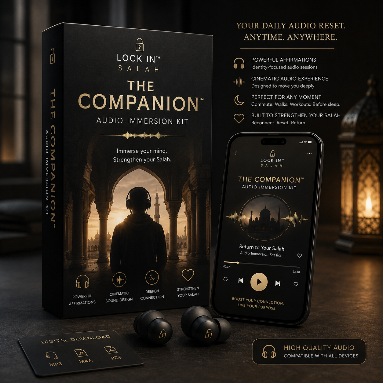 LOCK IN™: SALAH Audio Immersion Kit